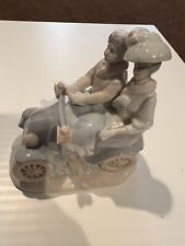 KPM Arnart Conte 1985 Vintage Figurine — Sunday Drive — Man and Woman in Car picture
