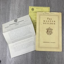 1938 ARMSTRONG BUSINESS COLLEGE Berkeley California Master Builder Information picture