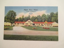 Aitkin Minnesota Postcard Ripple River Motel MN picture