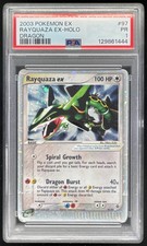 2003 Pokemon EX Dragon #97/97 Rayquaza ex Holo PSA 1 picture