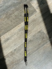 Spirit Airlines Lanyard Black Yellow Logo ID Badge Holder Aviation Collectible picture