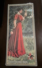 ANHEUSER-BUSCH BOTTLED BEERS. - RETRO ADVERTISING SIGN- RARE-SEE DETAILS picture