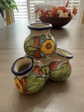 Vintage Mexican Pottery Cluster Base Lead Free **Read picture