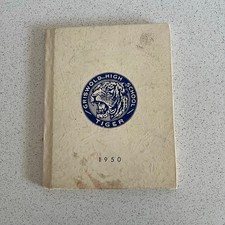 Vintage 1950 Iowa Griswold Tigers High School Yearbook picture
