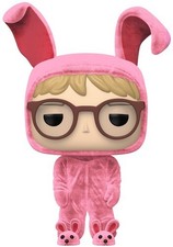 Funko POP Movies: A Christmas Story - Ralphie Bunny PJ (Flocked) [New Toy] Vi picture