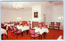 CALGARY, ALBERTA Canada ~ Stampeder Hotel BARNEY'S GEORGIAN ROOM c1960s Postcard picture