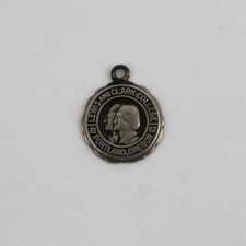 Vintage Lewis & Clark College 1967 Silver Figural Charm Pendant picture