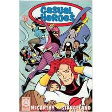 Casual Heroes #1 in Near Mint condition. Image comics [n  picture