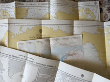 CHART KIT BBA Chesapeake Bay,Block Island R.I.+World Charts,Currents & More picture