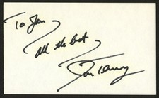 Jon Tenney signed autograph 3x5 cut Actor in TNT's The Closer C767 picture
