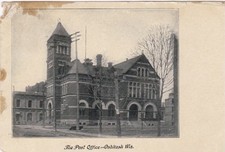 Vintage View-Post Office-OSHKOSH, Wisconsin picture