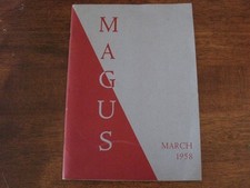 The Magus March 1958 Milton Academy Girls' School Literary Journal Essays Poems picture