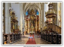 Piarist church Krems Austria  Church religion picture