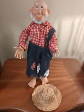 Vintage 1960s Mountain Dew Willy the Hillbilly Promo Doll 19”  Great Condition picture