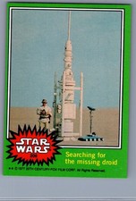 Searching for the Missing Droid - 1977 Topps Star Wars #206 HIGH GRADE NM-MT picture