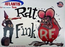VRHTF VTG COOL ED BIG DADDY ROTH RAT FINK SEALED INSIDE BAG ATLANTIS MODEL KIT picture