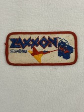 VINTAGE 1981 SEGA ZAXXON EMBROIDERED VIDEO GAME ARCADE PATCH 80'S SPACECRAFT picture
