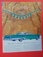 1957 CADILLAC Magnificent Beyond All Expectations photo art print ad picture