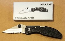 Maxam Falcon V Lockback Pocket Knife picture