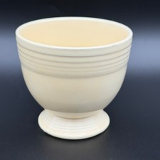 Vintage Fiesta Egg Cup Ivory 3-inch Original Homer Laughlin Fiestaware 1936-51 picture