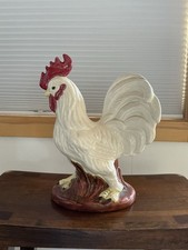Vintage 1960 Grace Brunt Hand Painted Ceramic Rooster picture