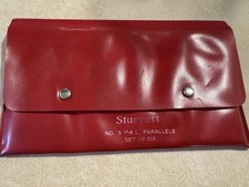 Starrett No. S 154 L parallels Set of Six (smallest is Lufkin) READ DESCRIPTION picture