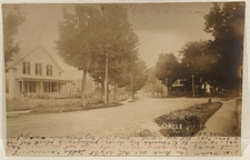 RPPC Depot Street Chester, Vt Teddy Roosevelt Mentioned 1907 UDB posted picture