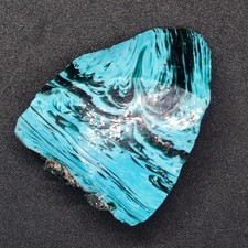 Genuine Turquoise Obsidian Rough Blue Gemstone 1250–1350 Ct Natural Crystal picture