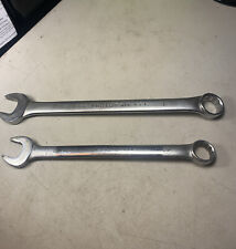 PROTO Professional - Lot of 2 Combination Wrenches,12pt (7/8” 1228) (1” 1232 ) picture