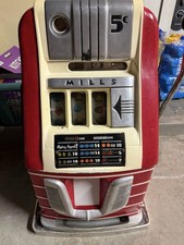 1940s Mills High Top 5c Slot Machine WWII Okinawa Military Base Orig picture