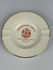 1965 Wisconsin Governor's Inaugural Ball Souvenir Ashtray Vintage Milwaukee Rare picture