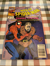 Marvel Comics Web of Spider-Man #71 1990 Direct Single Issue Mackie/Saviuk picture