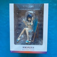 ANIPLEX Anna Yanami Swimsuit Figure Blue Chair Pose Unused Boxed picture
