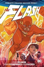 The Flash: The Rebirth Deluxe - Hardcover, by Williamson Joshua - Very Good picture