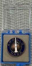 Apollo 11 NASA Launch Lapel Pin Crest Craft Vintage 1960’s picture