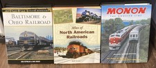 Lot 3 Railroad Books: Monon Hoosier Line, Atlas, B&O (2000) picture