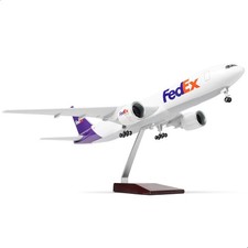 FedEx Express Boeing 777-200F N123FD Desk Display Model 1/150 Model AZ Airplane picture