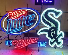 US STOCK Chicago White Sox Miller Lite 24