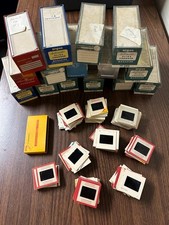 Huge Lot Hundreds Vintage 50s & 60s Photo Slides with Magazines Argus Airequipt picture