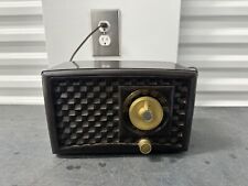 1956 Philips Model P152 Five Tube Band Tabletop Radio Works picture