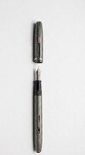 ⁠Vintage Esterbrook Grey Marbled Fountain Pen With 9550 Steel Nib Collectible picture