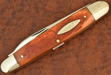 RARE 1/5 FACTORY SAMPLE CASE CLASSIC XX USA KNIFE BONE CIGAR WHITTLER 1992 36323 picture