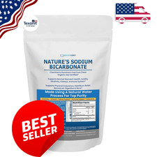 Nature’S Sodium Bicarbonate Organic Use Aluminum Free Baking Soda. No Chemical P picture