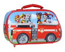 Paw Patrol Lunch Box Skye Chase Marshall Fire Engine Kids Insulated Lunch Bag picture