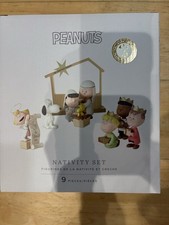 Peanuts Nativity Set By Hallmark- 9 Piece Set picture