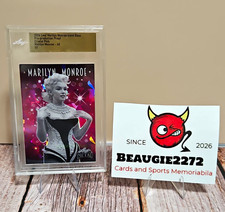 Marilyn Monroe Leaf 2024 Icons Base Crystal Pink Pre-Production Proof #40 1/1 picture