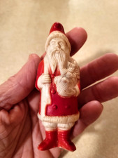 ANTIQUE CELLULOID SANTA CHRISTMAS FIGURE SIGNED IRWIN USA picture