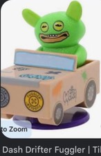 NIB Fuggler Green Grin Grin Dash Drifter /Pull-back Car & Figure SAME DAY SHIP picture