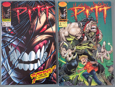 PITT SET OF 6 ISSUES (1993) IMAGE COMICS KEOWN 1ST APPEARANCE #1 2 6 9 10+1/2 picture