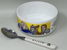 VTG UNUSED 1988 Quaker Oats Magic of Willow Plastic Cereal Bowl Spoon Lucasfilms picture
